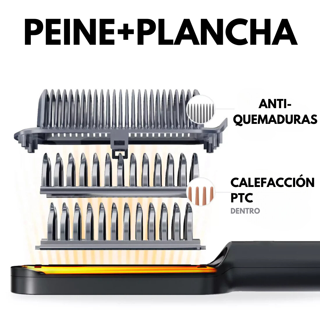 Plancha de pelo 2 en 1 - Keratin Pro Stylist